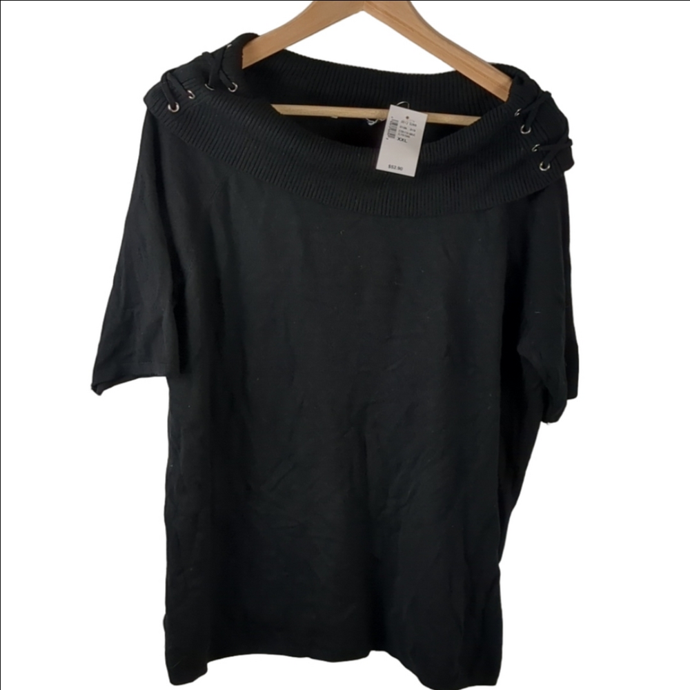 Ricki's XL Short Sleeve Sweater New